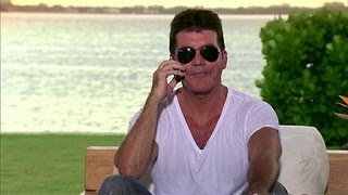 Simon Cowells Call  The X Factor UK 2012 [upl. by Dylana]