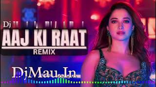 Aaj Ki Raat Dj Remix Tamannaah Bhatia Sachin Jigar Stree 2 2024 [upl. by Ahsienroc]