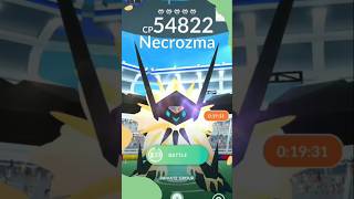 Pokemon pokemon go solgaleo necrozma raid battle pokemon pokemongo necrozma shorts raidbattles [upl. by Knowland22]