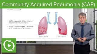 Community Acquired Pneumonia CAP – Pediatrics  Lecturio [upl. by Eliam688]