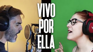 VIVO POR ELLA  Mario Camps amp Raquel  Andrea Bocelli amp Marta Sánchez COVER  CANCIÓN ROMÁNTICA [upl. by Awahsoj468]