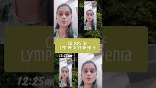 viralvideo🤔 lymphocytopeniadecreaseinlymphocytescausesoflymphocytopeniambbsvivaphysiologyshort [upl. by Dickens]