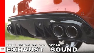 2019 Mercedes C43 Sedan Exhaust Sound [upl. by Yatzeck]