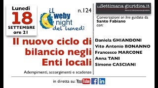 il nuovo ciclo di bilancio degli enti locali [upl. by Zirkle776]