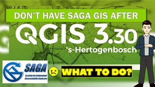 How to enable SAGA GIS in QGIS  qgis sagagis gis tutorial [upl. by Culosio]