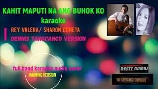 KAHIT MAPUTI NA ANG BUHOK KO karaoke Japanese Version by Dennis Tangcangco Opm lyrics Rey Valera [upl. by Brazee93]