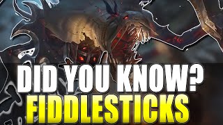 New Fiddlesticks  Did You Know  Ep 98  League of Legends [upl. by Karlie889]