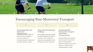 Promotion And Integration Of public transportation and promotion of non motorized transport [upl. by Billie]