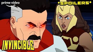 Omni Man VS Guardians of the Globe  The Invincible Episode 1 Ending [upl. by Anna-Maria909]