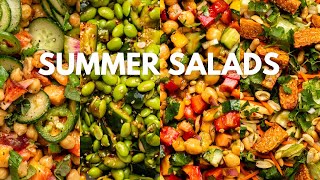 Incredible Summer Salad Recipes That Are Actually Satisfying Vegan [upl. by Gildea341]