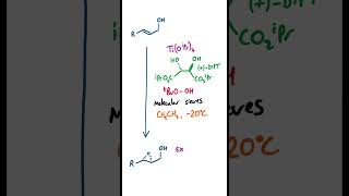 Sharpless Asymmetric Epoxidation chemistry organicchemistry ochem [upl. by Theressa182]