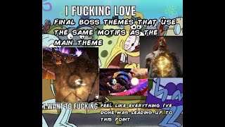 final boss themes that use the same leitmotifs as the main theme [upl. by Ahsilrae674]