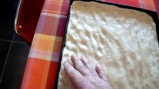 Focaccia genovese con impasto diretto rapido [upl. by Efioa]