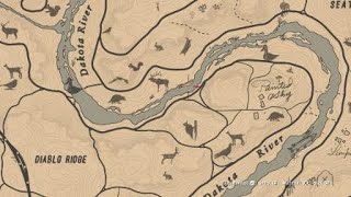 Red Dead Redemption 2 Sockeye Salmon Location [upl. by Myrt119]