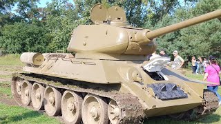 czołg 2 wojny światowej ZSRR T34 [upl. by Aivekahs528]