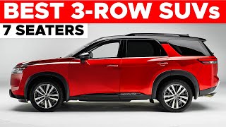 Best 3ROW 7SEATER SUVs for Families in 2024 [upl. by Henig]