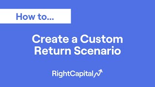 How To Create a Custom Return Scenario [upl. by Negiam203]