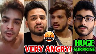 Elvish Yadav CHAPRI His Reply 🤬 Munawar Faruqui MOST ANGRY Moment Uk07 Rider CarryMinatiAshish [upl. by Belvia]