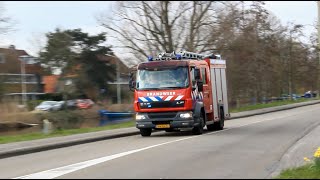 Brandweer Rijkswaterstaat Politie en Ambulances met spoed in Gooi en Vechtstreek en Utrecht [upl. by Eissert519]