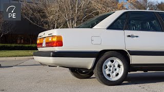 Project Audi 5000 Quattro long term update  Ep13  2023 PE garage tour [upl. by Assirolc698]