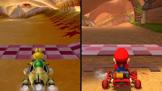 Wii Maple Treeway in Mario Kart 20082022 [upl. by Akenehs580]