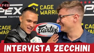 MANOLO ZECCHINI parla del RITORNO in UFC [upl. by Aihsas]