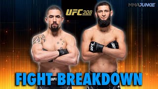 Robert Whittaker vs Khamzat Chimaev Prediction amp Breakdown  UFC 308 [upl. by Zoellick]