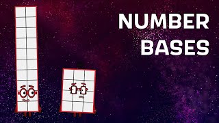 Number Bases  Dozenal Vigesimal Argam and More  Numberblocks Animations [upl. by Abshier270]