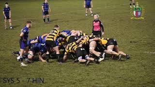 Syston RFC 2s V Hinckley RFC 2s Stags County Cup 1st round 010223 extended highlights [upl. by Boutis844]