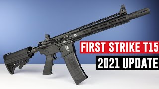 First Strike T15 Paintball Gun  2021 Update [upl. by Skyla]