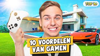 10 VOORDELEN VAN GAMEN [upl. by Lashond635]