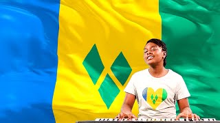 National Anthem of Saint Vincent and the Grenadines  Saint Vincent Land So Beautiful Elsie Honny [upl. by Bunow269]