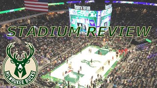 Milwaukee Bucks Fiserv Forum STADIUM REVIEW [upl. by Adgam561]