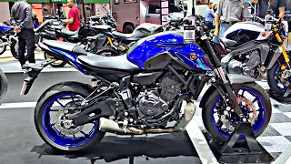 2025 Yamaha MT07 Icon Blue A New Era of Style and Performance [upl. by Ada112]