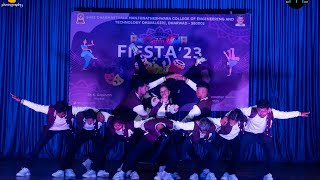 SDMCET Dharwad Fiesta 23  Western Group Dance [upl. by Ativla]