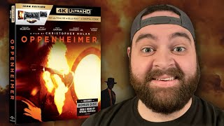 Oppenheimer 4K UHD Bluray Review  All Packaging Options amp Exclusive Unboxing [upl. by Aneloj665]