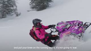 Womans Snowmobiling Bib TOBE Outerwear The Ekta [upl. by Kentiggerma]