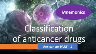 mnemonicsanticancer drugs classification explained tamileasy wayecpharmacology [upl. by Litton]