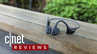 AfterShokz Trekz Air boneconducting headphone review [upl. by Atilahs]