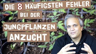 Die 8 häufigsten Fehler bei der Jungpflanzenanzucht [upl. by Burton691]