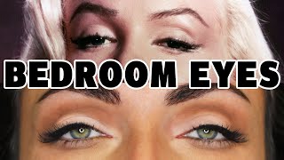 Embrace Droopy Downturned Eyes  Marilyn Monroe quotBedroom Eyesquot Makeup Tutorial [upl. by Edylc]