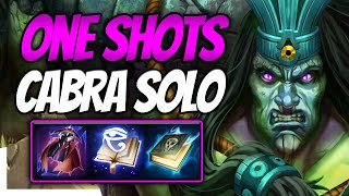 ONLY ONE SHOT CABRAKAN BUILD YOU NEED  Smite Cabrakan solo [upl. by Marti]