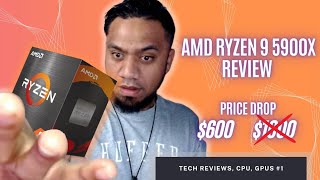 PRICE DROP AMD Ryzen 9 5900X Benchmark Review  Should you upgrade  Radeon 6700xt [upl. by Jessalyn313]