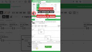 Programación PLC MODICON M221 Inversión de Redes shorts [upl. by Thorncombe]