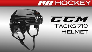 CCM Tacks 710 Helmet Review [upl. by Tillio]