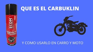 carbuklin que es y como se usa [upl. by Tserof]