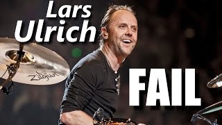 Lars Ulrich FAIL┃RockStar FAIL [upl. by Bonilla]