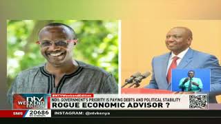 Rogue Economic Advisor David Ndii once tweeted he doesnt trust the govt he advises [upl. by Jon]