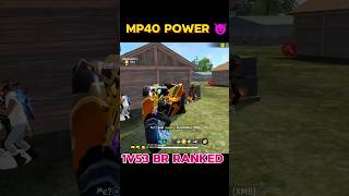 BR RANKED 1VS3 MP40 POWER 😈🥵freefire shortsyoutube shortsfeed shortsvideo [upl. by Arymas143]