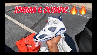 AIR JORDAN 6 quotOLYMPICquot RELEASE DAY GENERAL MANAGER WANTS ME [upl. by Charpentier]